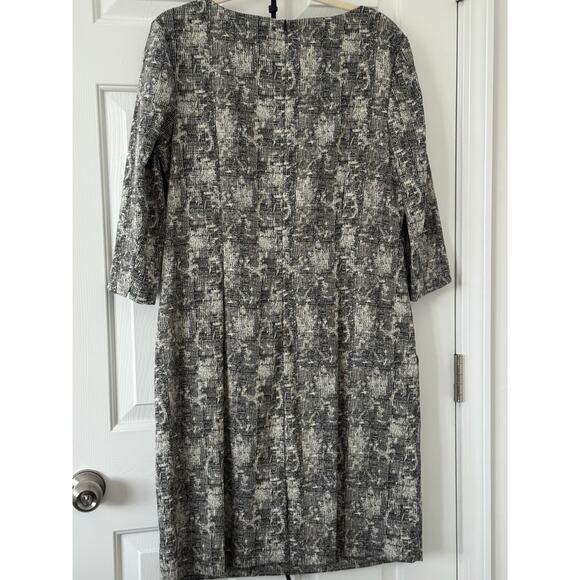 MM.LaFleur Textured Belted Dress NWT Size 16 - Picture 7 of 9